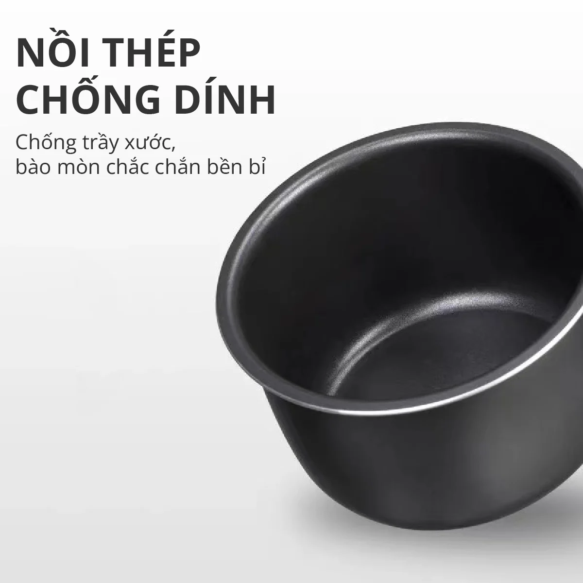 Nồi cơm áp suất mini - nấu cháo, nấu cơm siêu mềm AS-M02