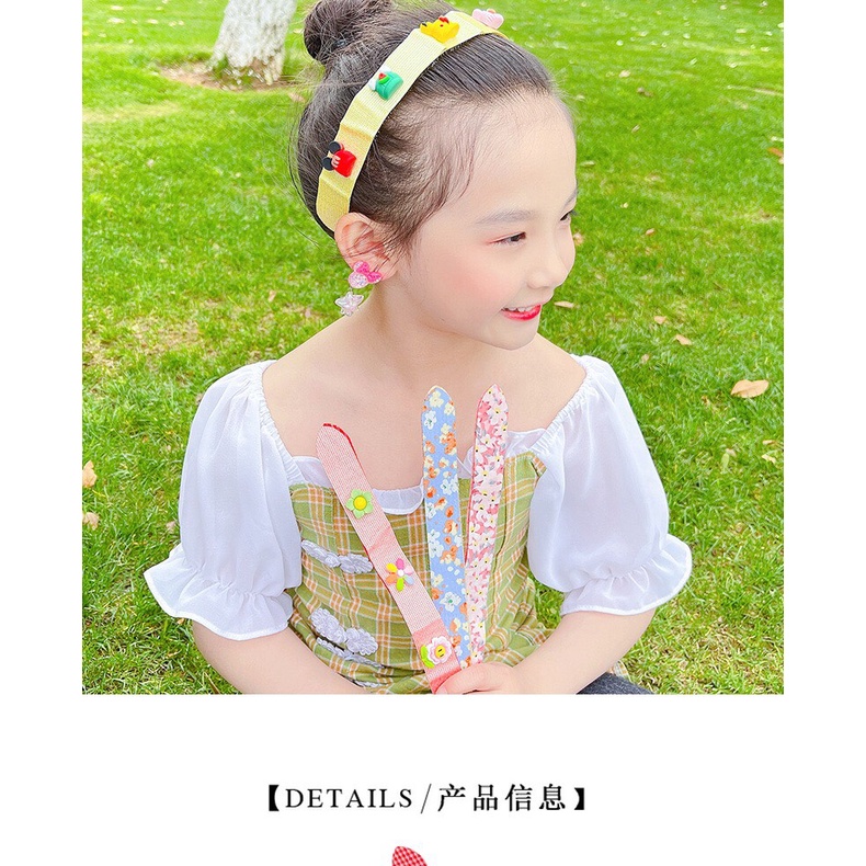 Bờm tóc dán cho bé