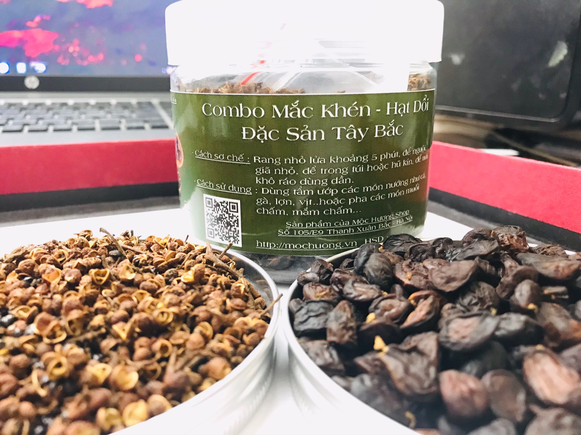 Combo 100g Mắc Khén + 50 Hạt Dổi