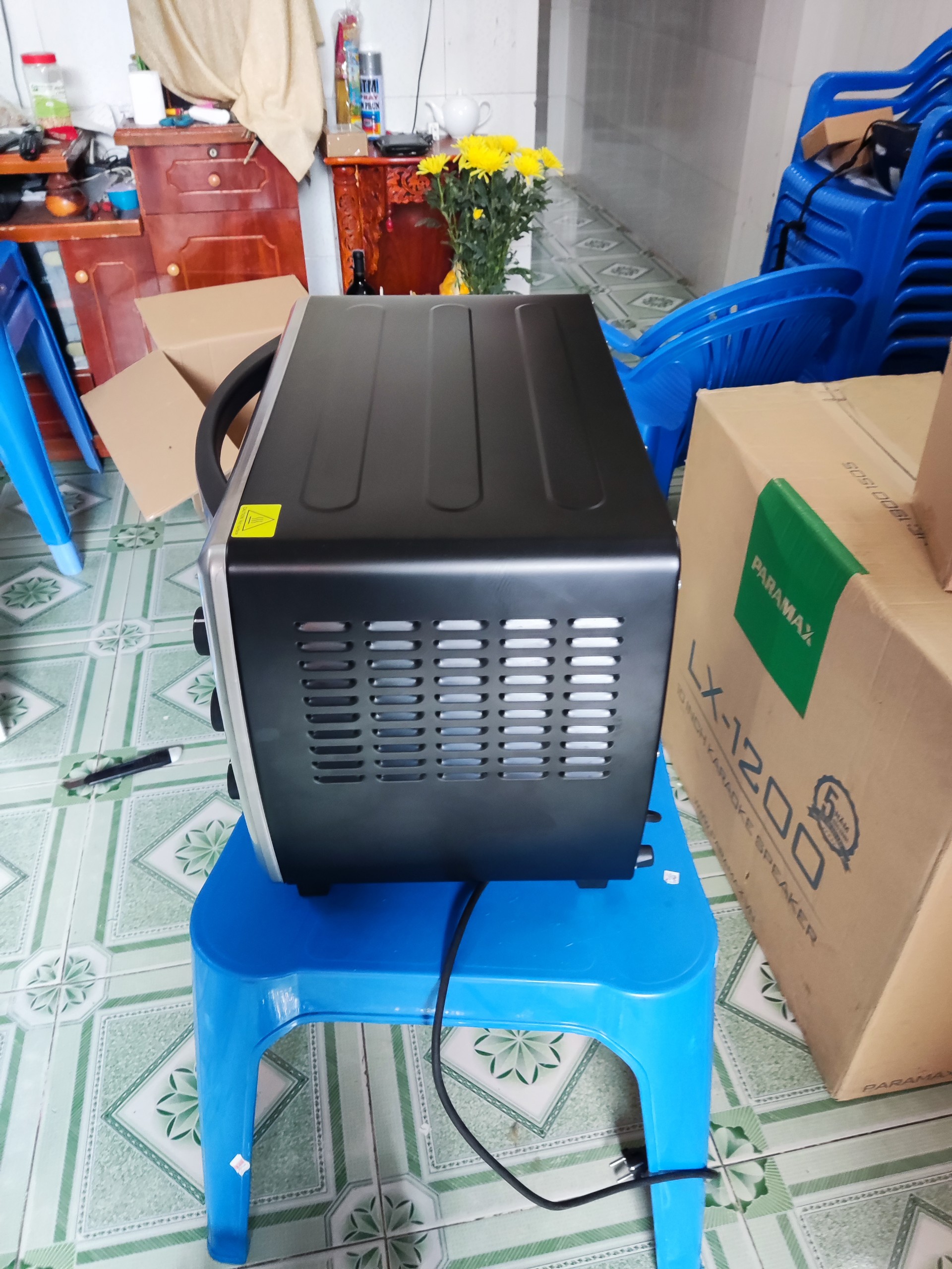 Lò nướng Electrolux EOT38MXC 38 lít hàng thanh lý