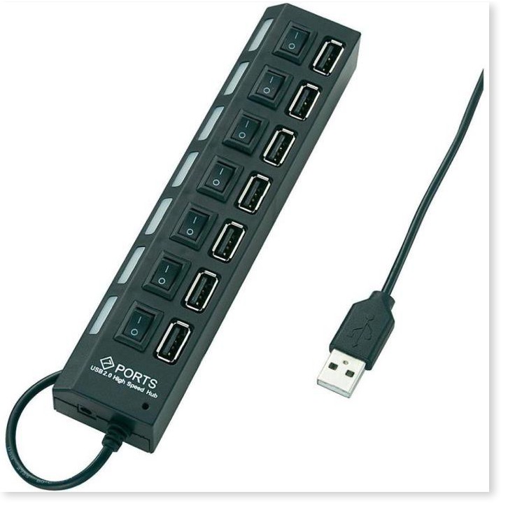 7 Port USB Hub with Switch - Mrphukien