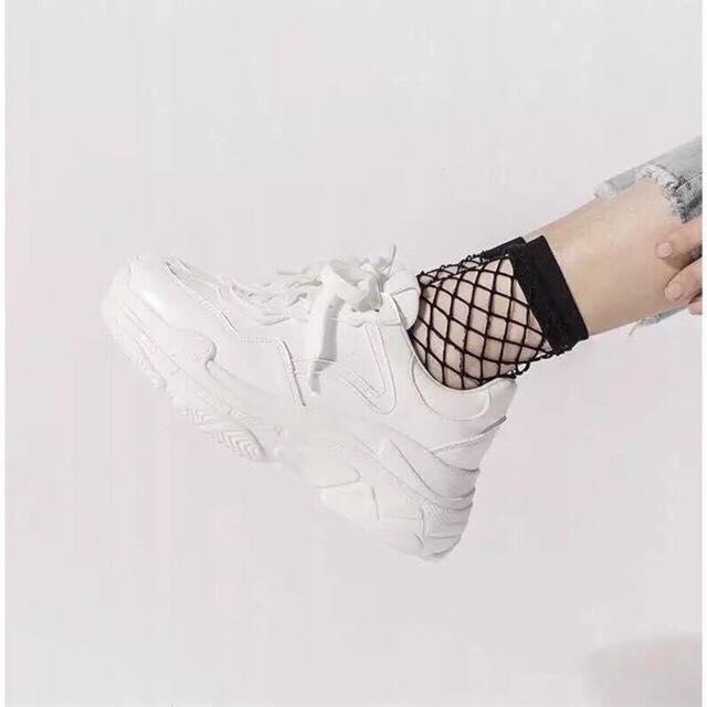 GIÀY THỂ THAO VIỀN SỐ 7 WHITE