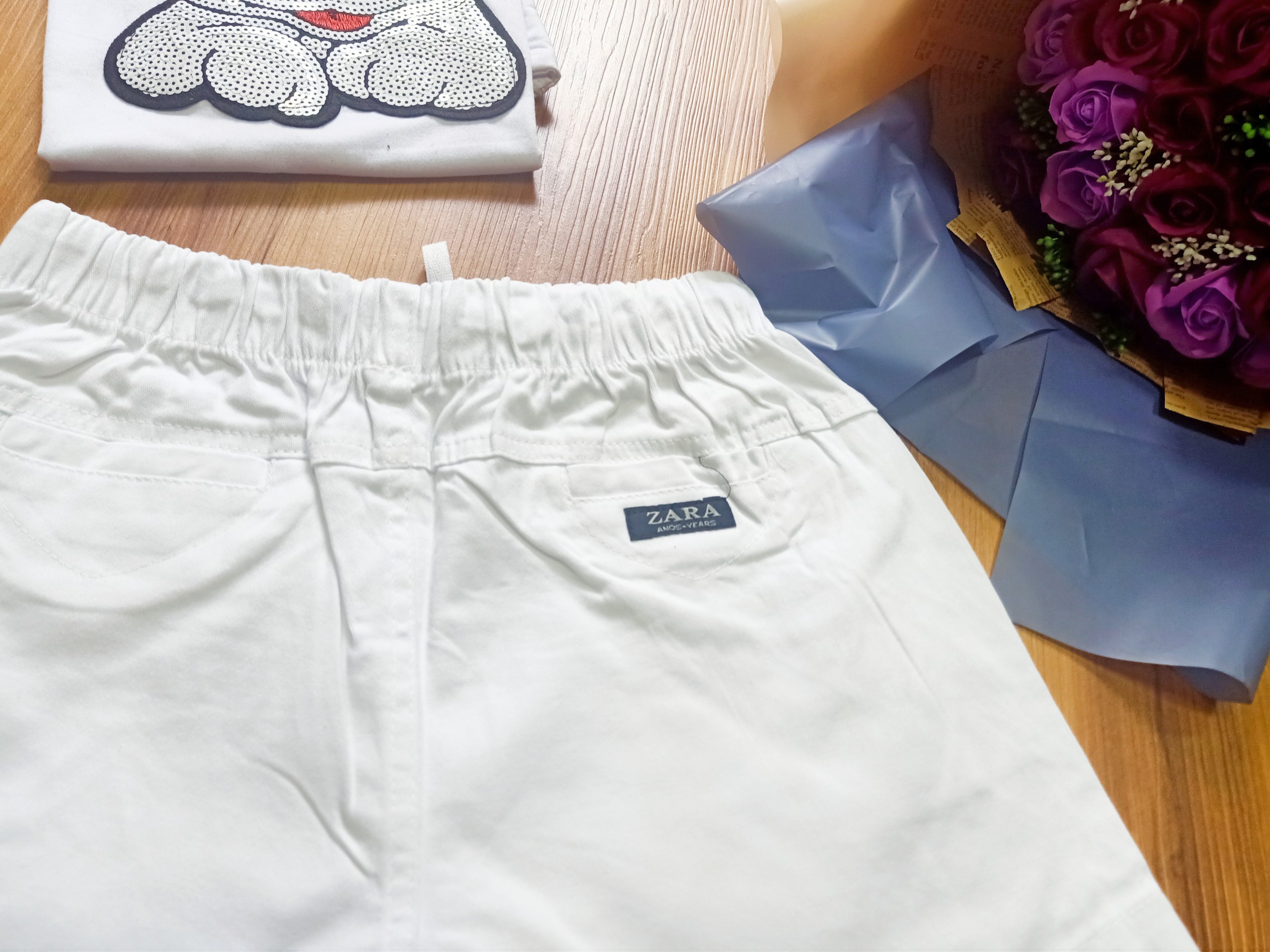 Quần Sọt Kaki Nữ Nhiều Màu Hàng Co Giãn Lưng Chun
