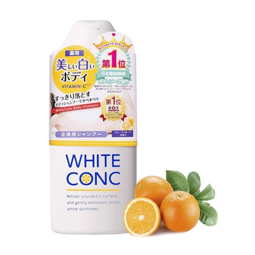 Sữa tắm trắng da toàn thân White Conc Body Shampoo CII