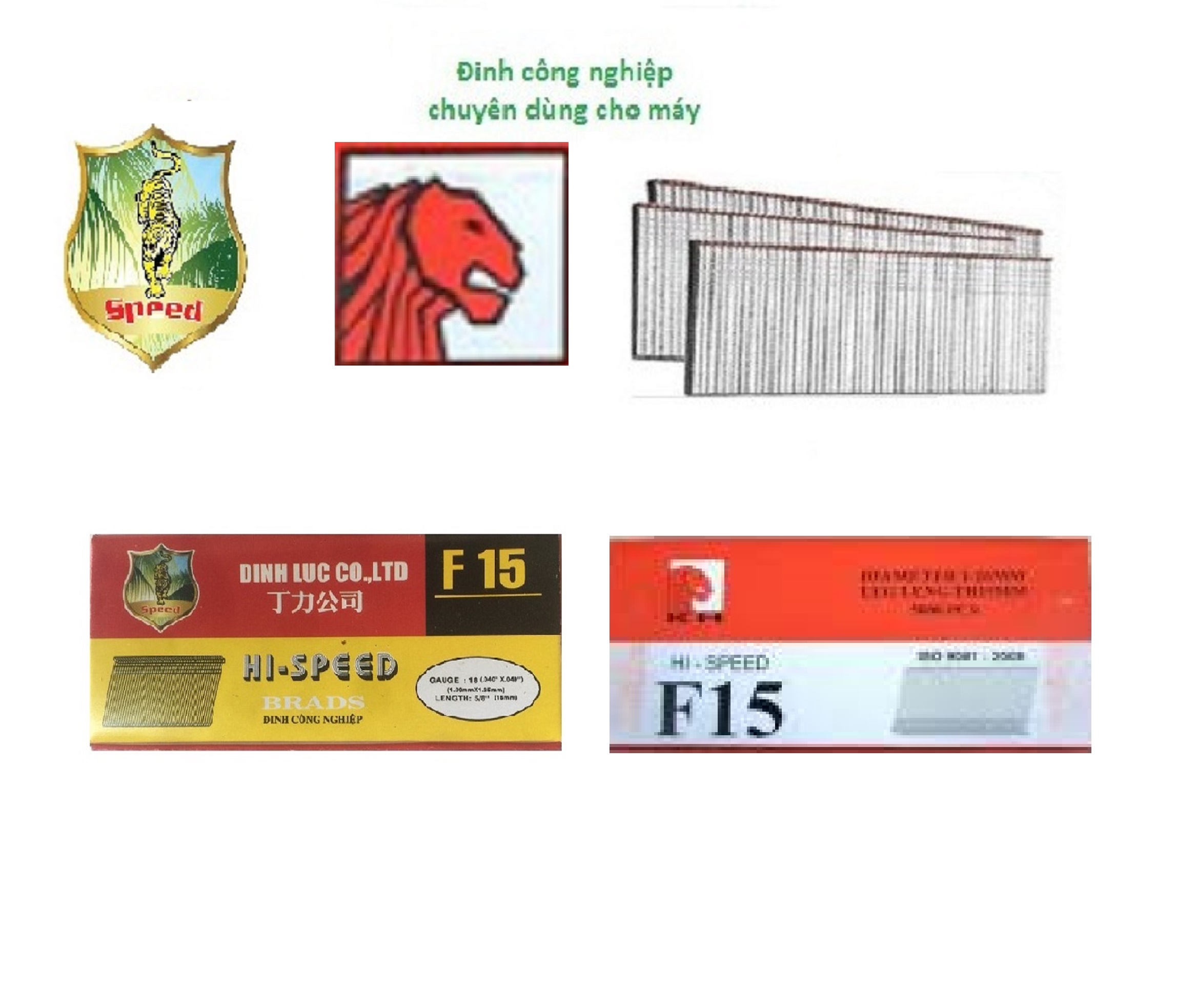 Đinh bắn gỗ F10 đến F50