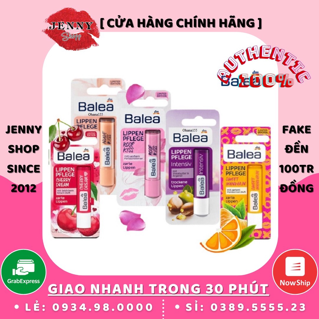 Son Dưỡng Môi Balea Lippenpflege - Đức