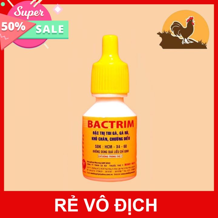 BACTRIM gà trù gà toi LỌ 5ML