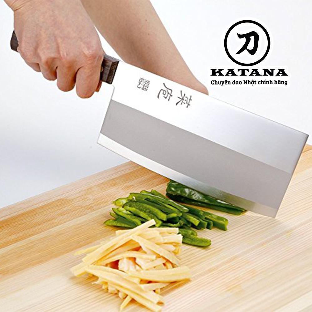 Dao bếp Nhật cao cấp KAI Cleaver - Dao thái rau củ AB5523 (175mm)