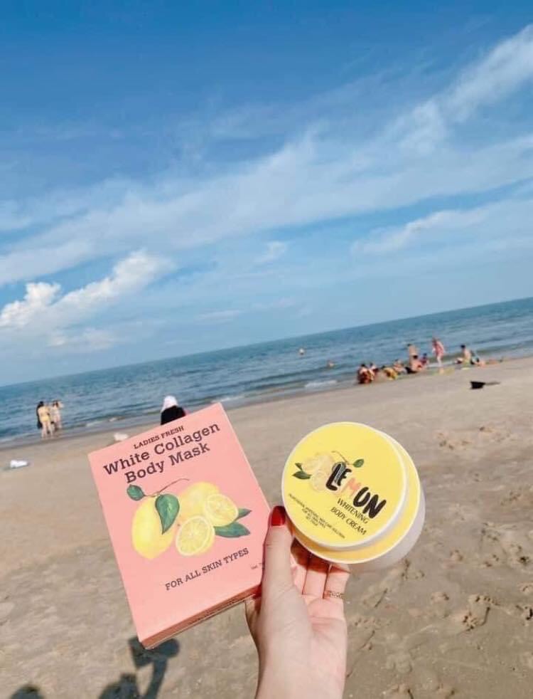 [HCM]Combo Body chanh lemon + ủ chanh lemon