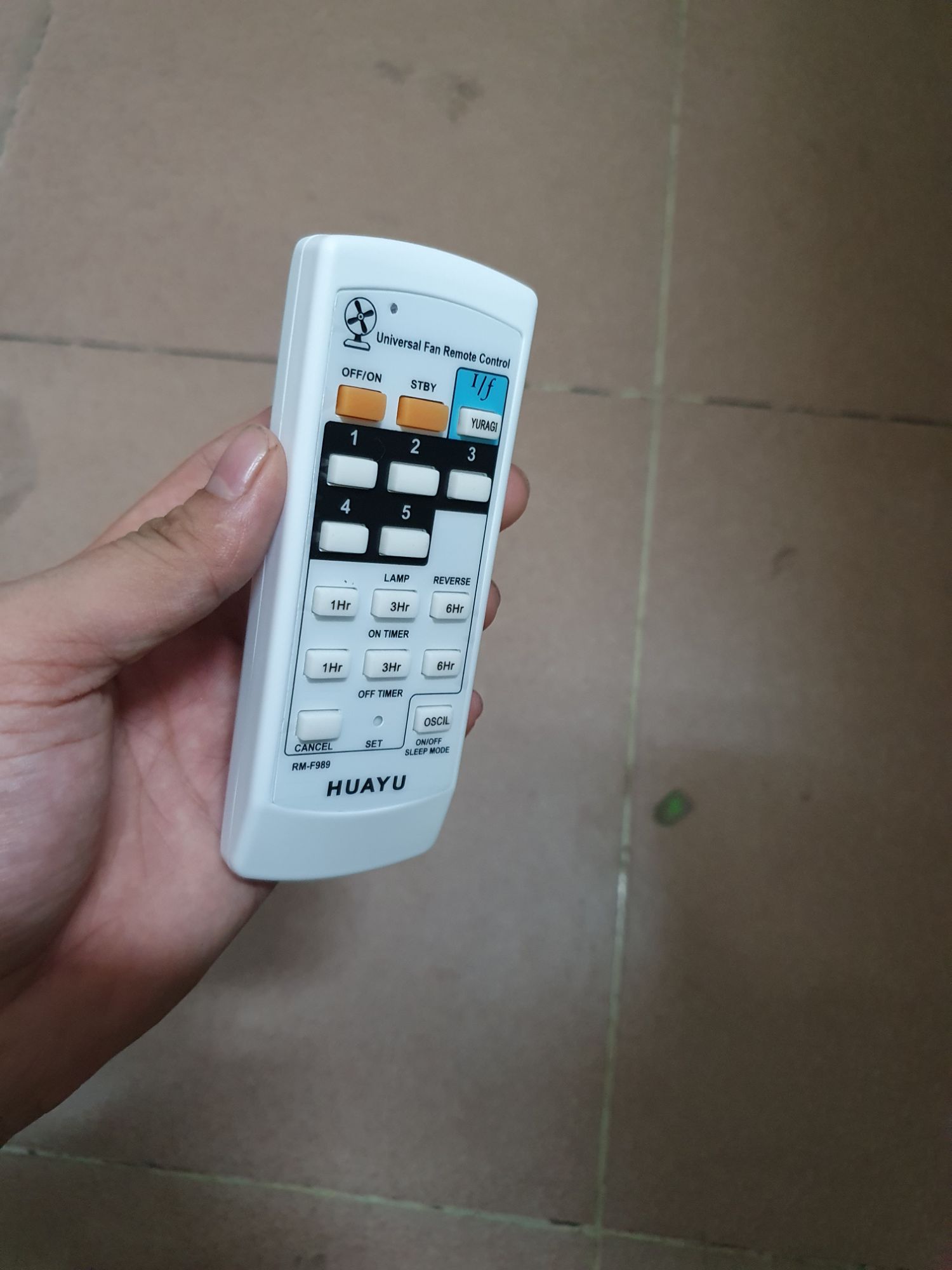 điều khiển quạt trần đa năng
