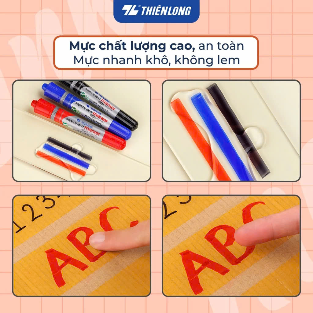 Mực bút lông dầu 25ml Thiên Long PMI-01
