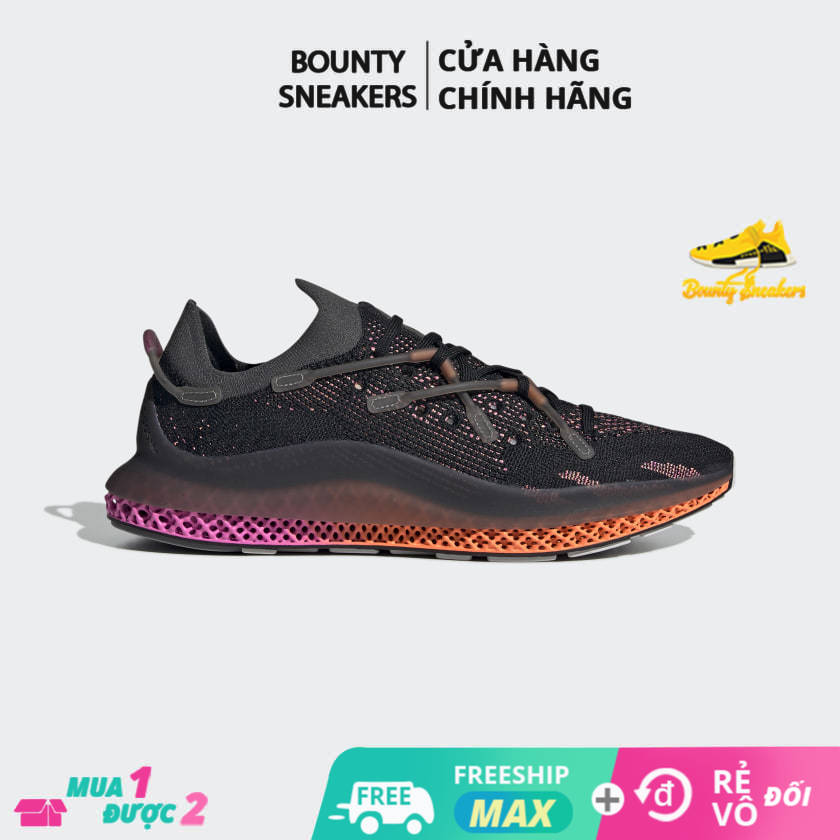 BÁO GIÁ GIÀY ADIDAS CHÍNH HÃNG LAZADA | Shopee Lazada Sendo Tiki mới nhất 32 Giày Adidas 4D Fusio "Black Orange" FZ2414 - Hàng Chính Hãng - Bounty Sneakers