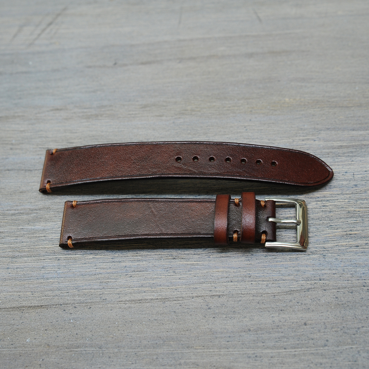 Dây đồng hồ da bò - đồ da handmade VI352