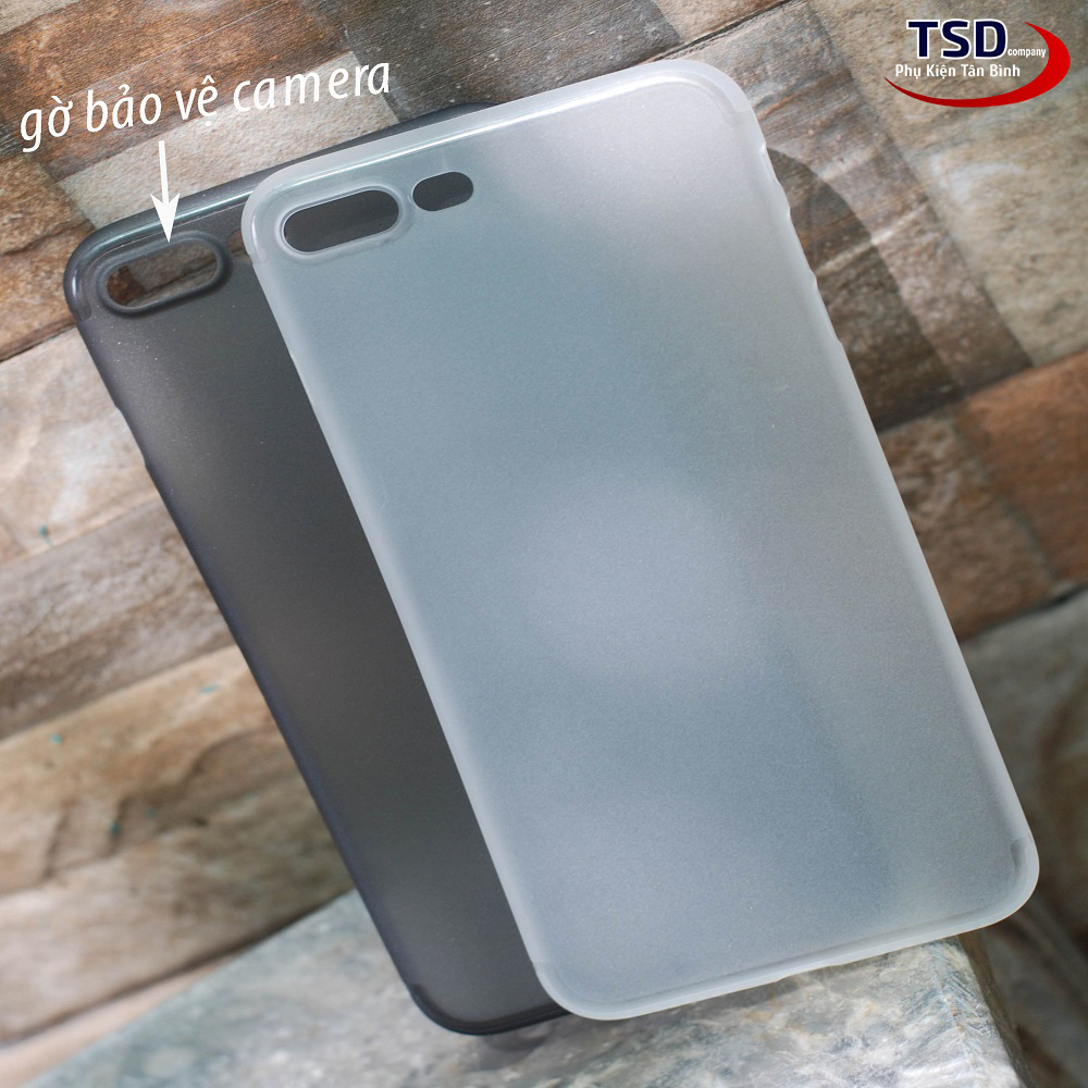 Combo 2 Ốp Lưng Trong Nhám Unibody Cho iPhone 7 Plus & 8 Plus