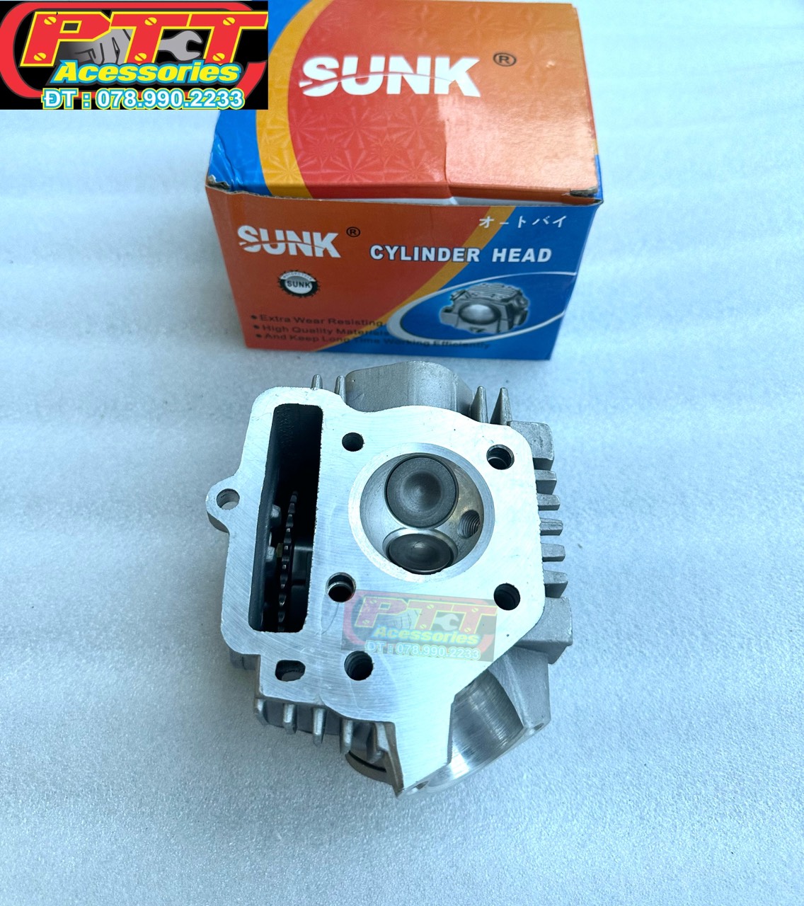 ĐẦU BÒ 70cc XE CUB 81 - 82 - DD - DH - CUSTOM