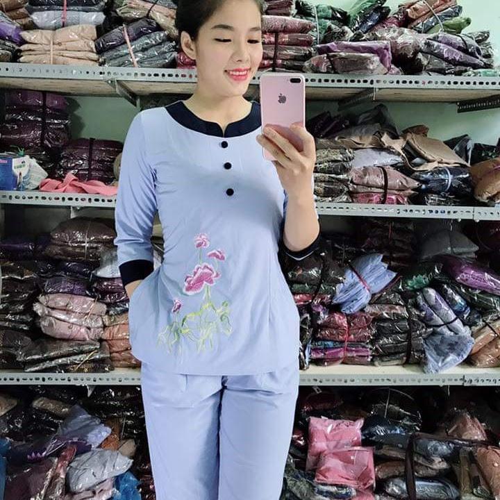 [HCM]ĐỒ LAM ĐI CHÙA - MẪU THUN PHỐI