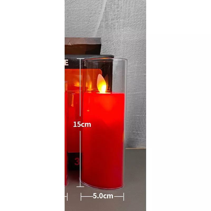 Nến Điện Tử Chạy Pin Tạo Ánh Sáng