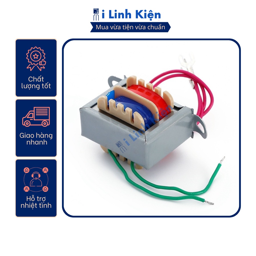 Biến áp nguồn hàn mạch 12V 150mA (biến áp PCB)