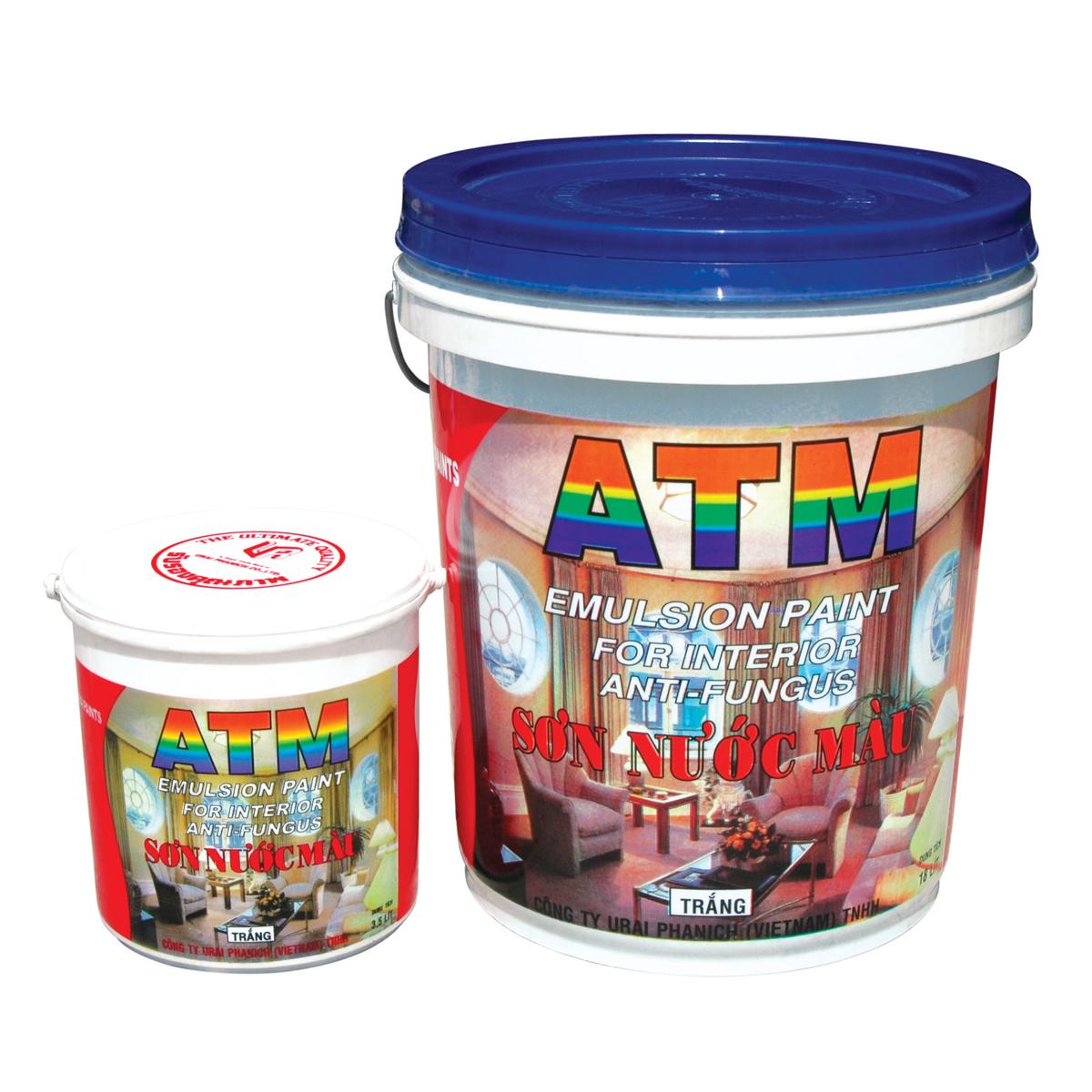 Sơn Nước Màu Nội Thất ATM - 3.5L