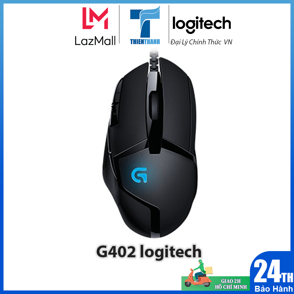 Chuột game Logitech G402 HYPERION FURY FPS - Chính hãng phân phối