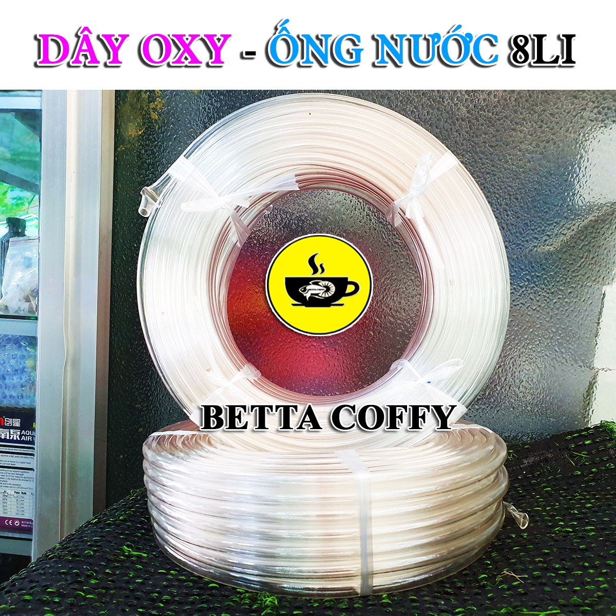 Dây 8 12 16 20 Li - Gắn vào máy bơm nước hoặc máy oxy