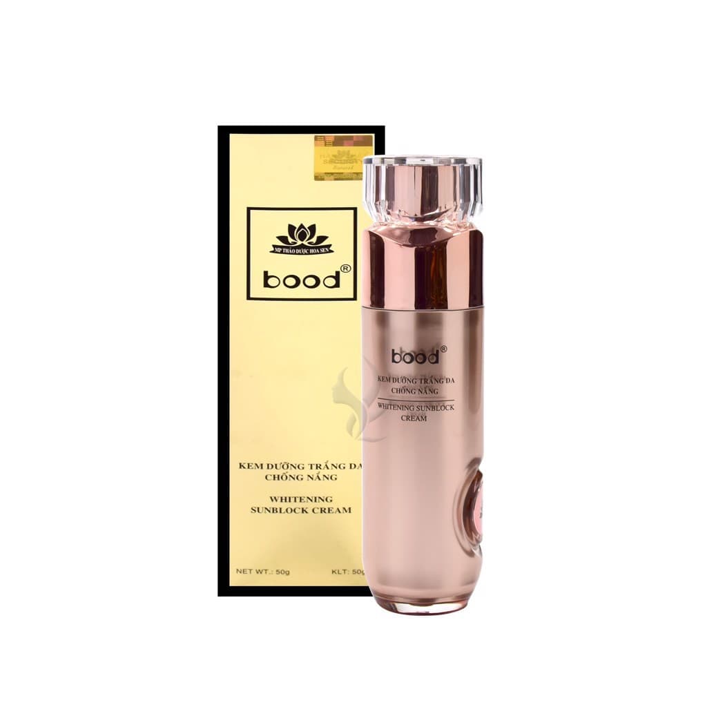 Kem Bood dưỡng trắng da, chống nắng Whitening Sunblock Cream 50g