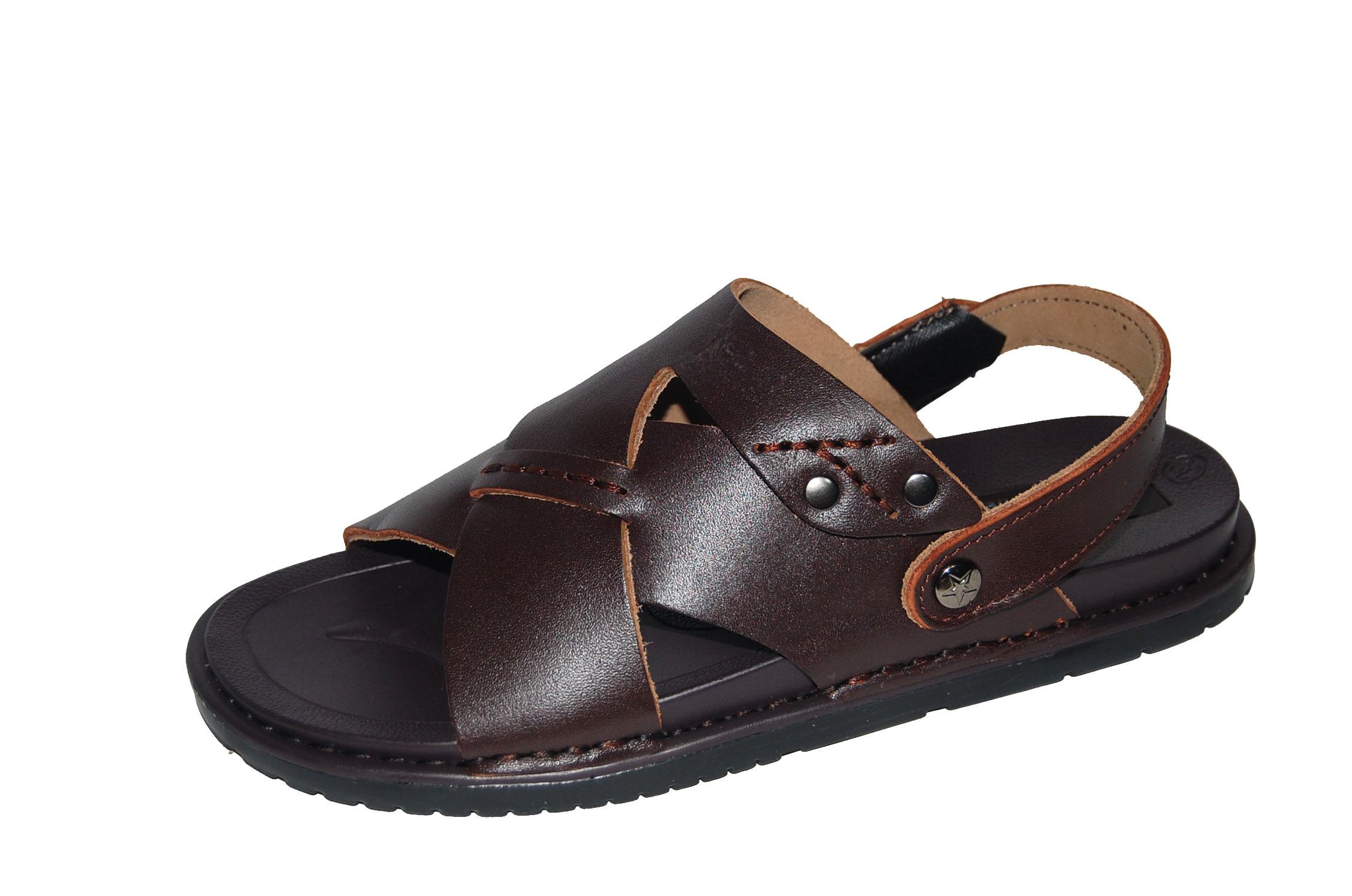 [HCM]Sandal nam da bò thật. Bảo hành 12 tháng. MS: SD28