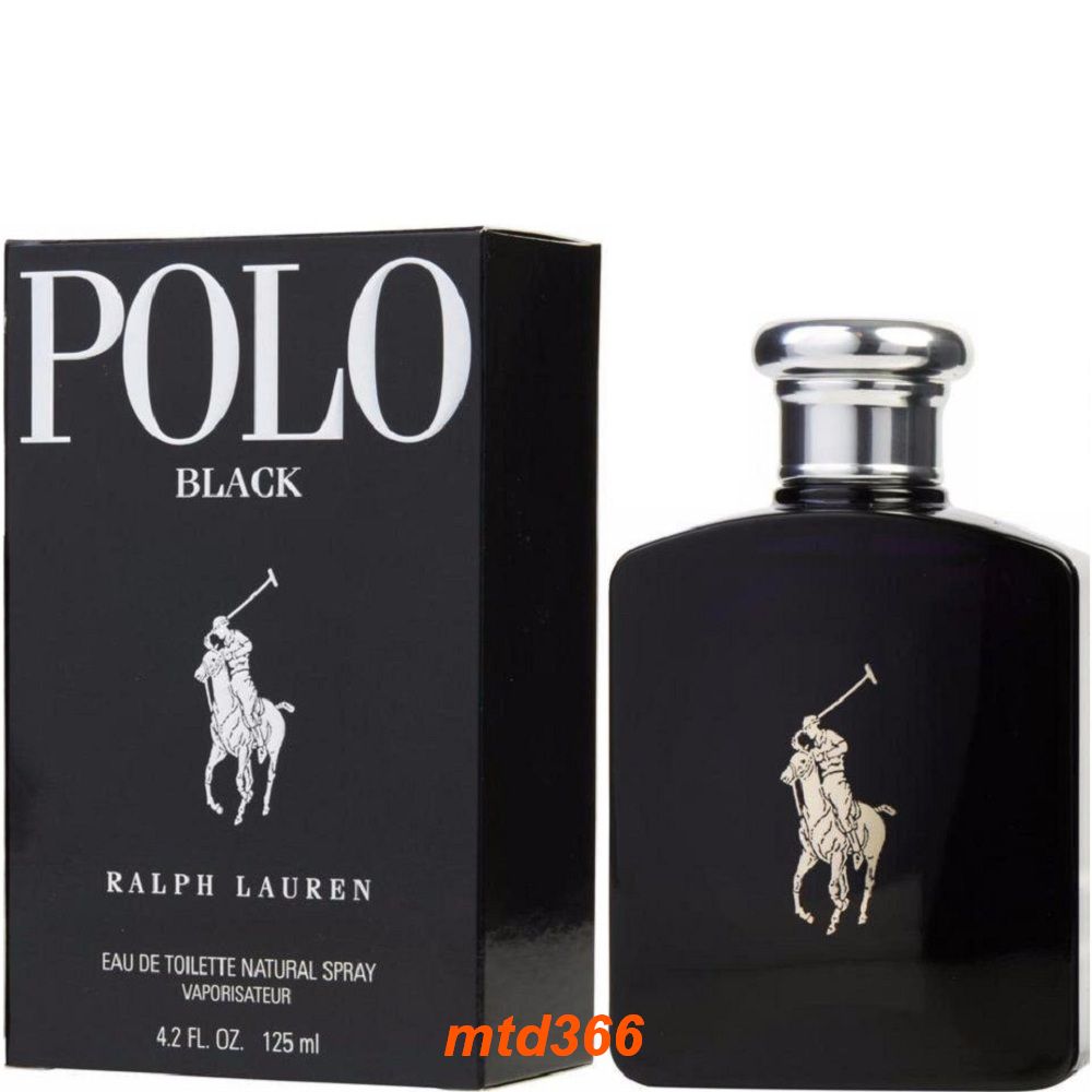 Nước hoa nam 125ml ralph lauren polo black chính hãng.