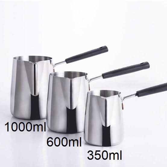 CA XỊN inox 304 có cán nhựa dài chóng nóng đủ dung tích.