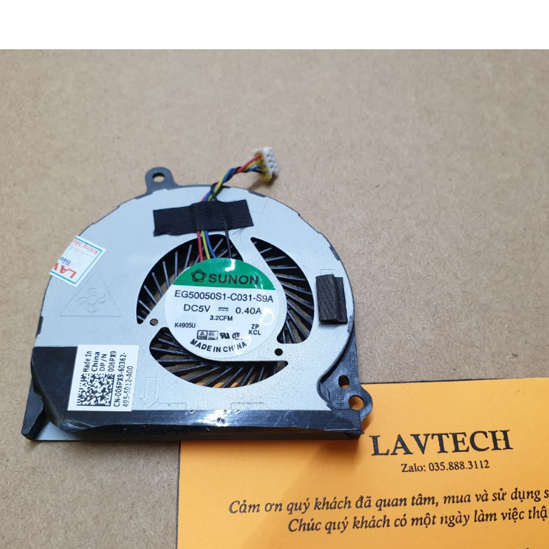 Quạt tản nhiệt laptop dell latitude e7440 e7450 | 7440 7450