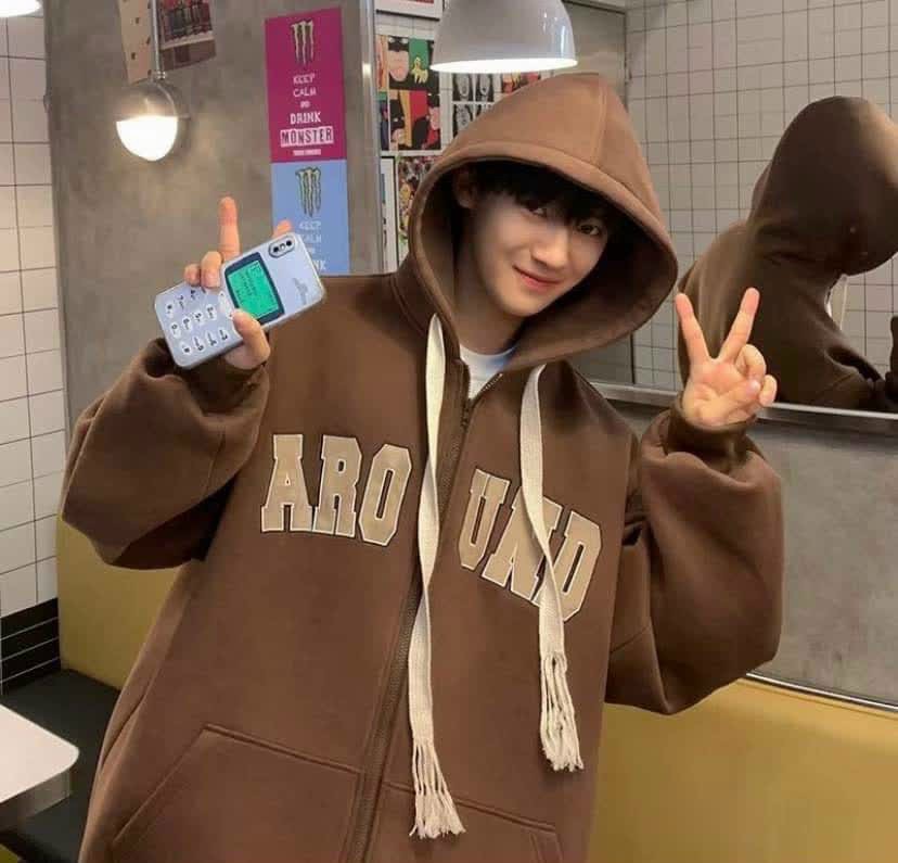 Áo khoác hoodie nỉ nam nữ around phong cách hàn quốc simple áo hoodies nam đẹp áo khoác nam phong cách hàn quốc thời trang cho nam nữ