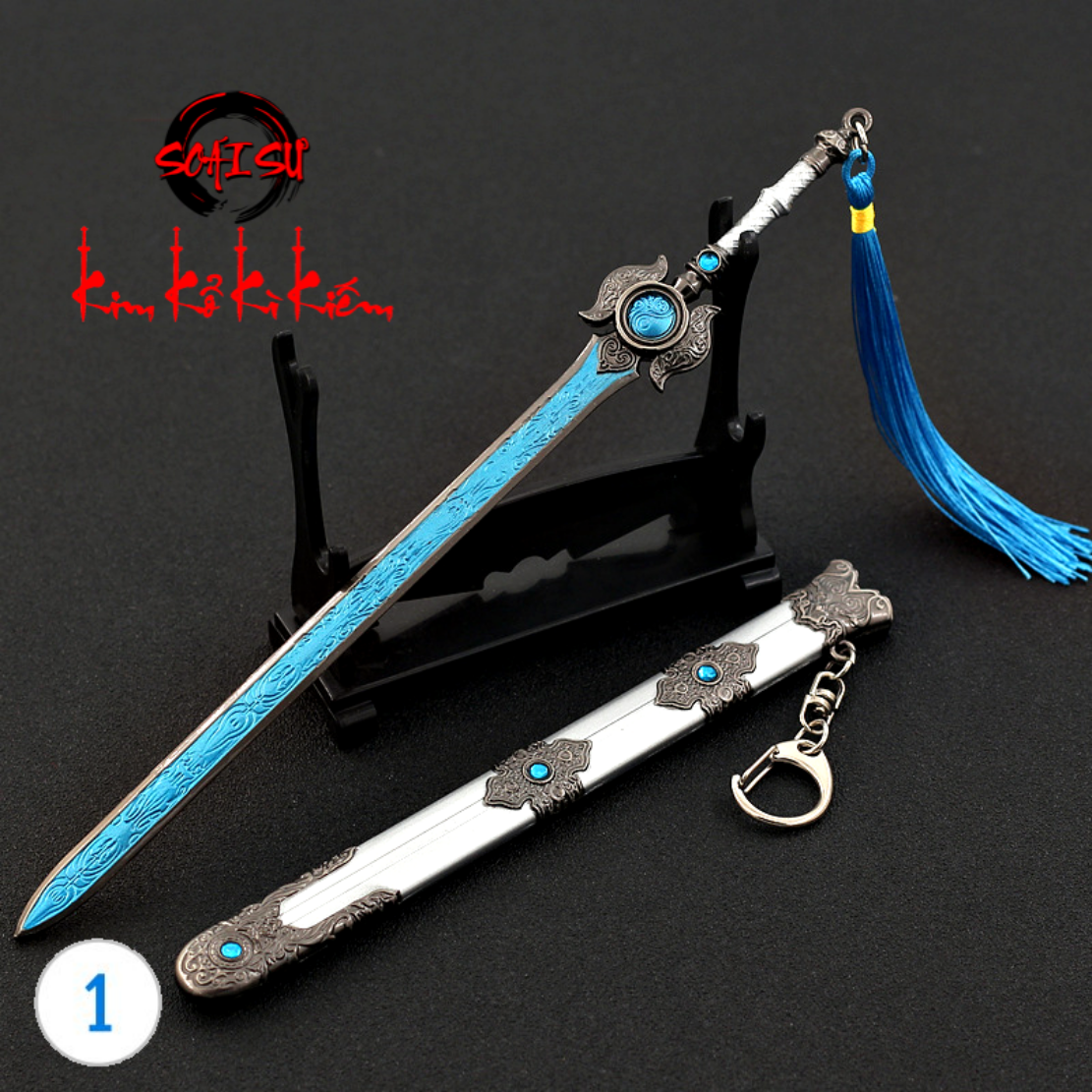 [HCM]Mô hình kiếm Hồ Trung Nhật Nguyệt - Naraka Bladepoint