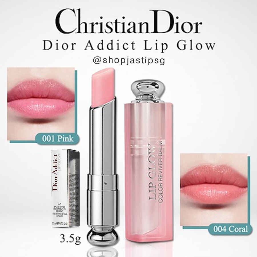 Son Dưỡng Môi Dior Addict Lip Glow 001 Pink Màu Hồng  Lazadavn
