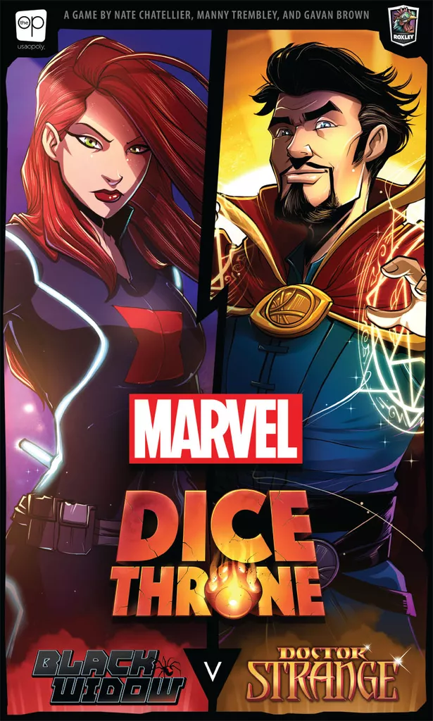 [US] Marvel Dice Throne: Black Widow v. Doctor Strange - Trò Chơi Board Game