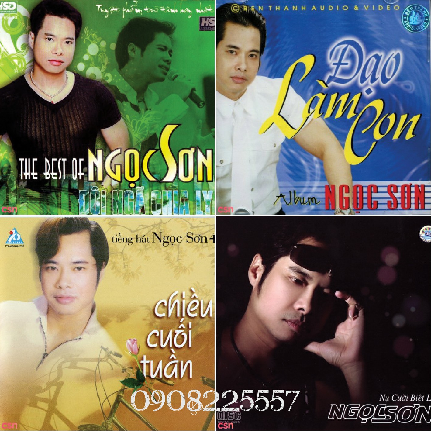 [NS_116] NGỌC SƠN TRỮ TÌNH DÂN CA 116 Bài Hát CD-MP3 Lossless (Đĩa có hộp)