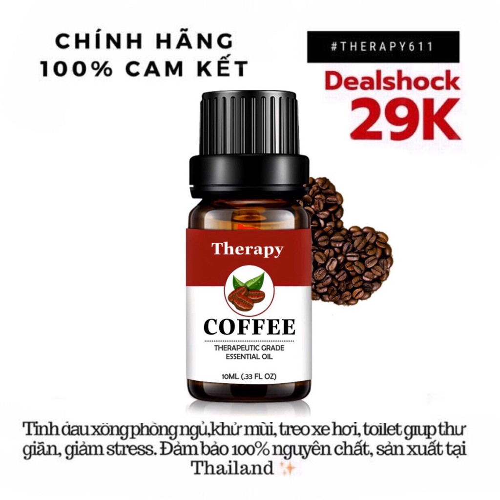 Tinh Dầu Nguyên Chất Coffee 10ml