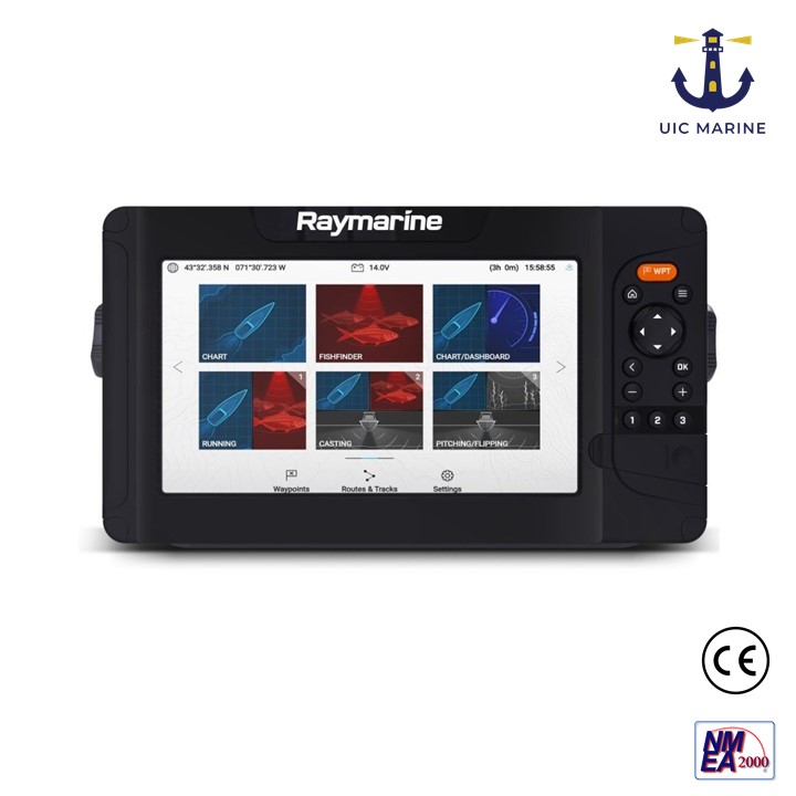 Máy dò cá định vị đa chức năng Raymarine Element S (chưa bao gồm đầu dò)