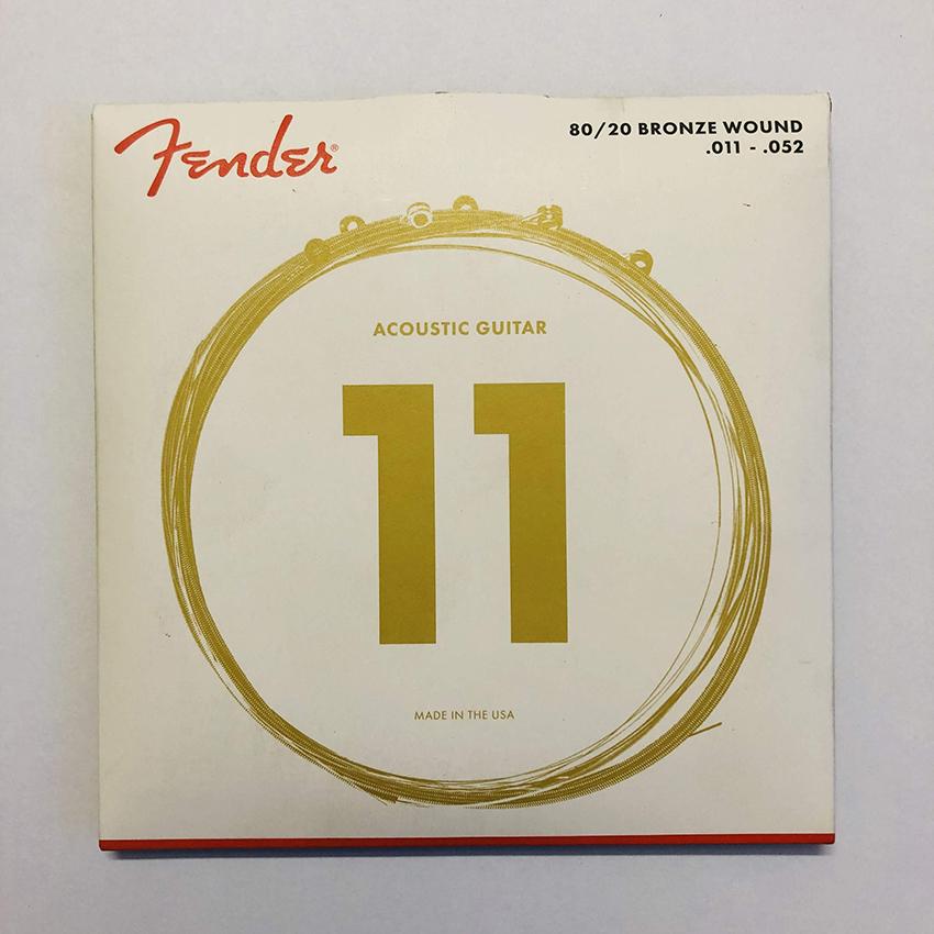 Dây đàn guitar acoustic Fender 70CL 80/20 BRONZE 11-50 dây chính hãng - Duy Guitar Store