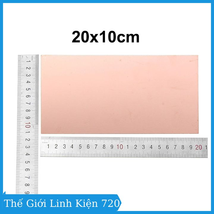 Phíp đồng thủy tinh 1 mặt 1.6mm 5x7cm / 10x7cm / 10x15cm / 10x20cm