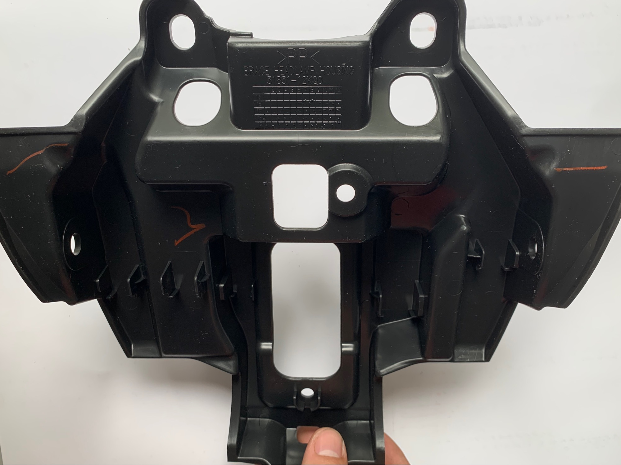 Bợ sau đầu đèn suzuki satria fi/ raider fi