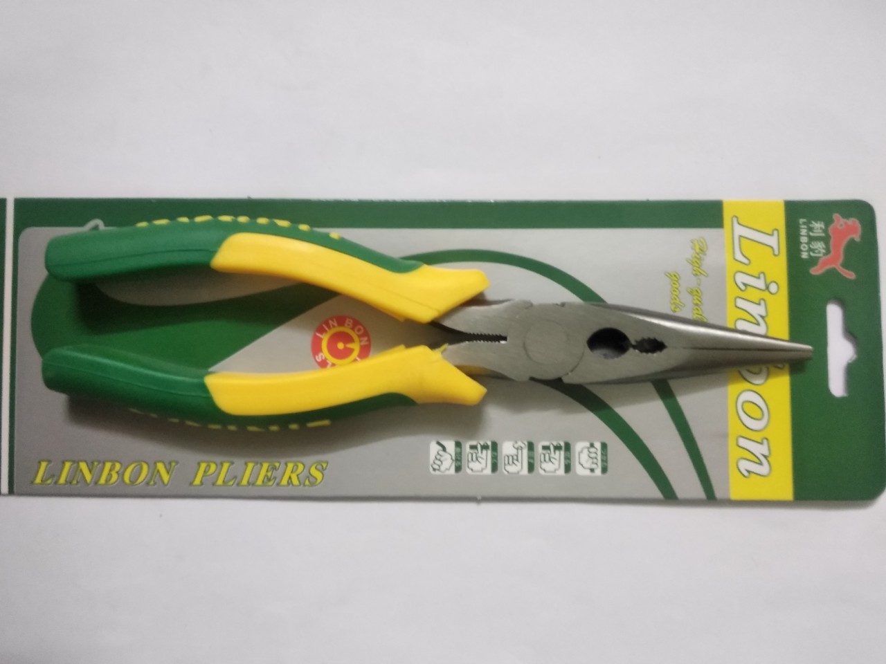 Kìm mỏ nhọn linbon 8 inch