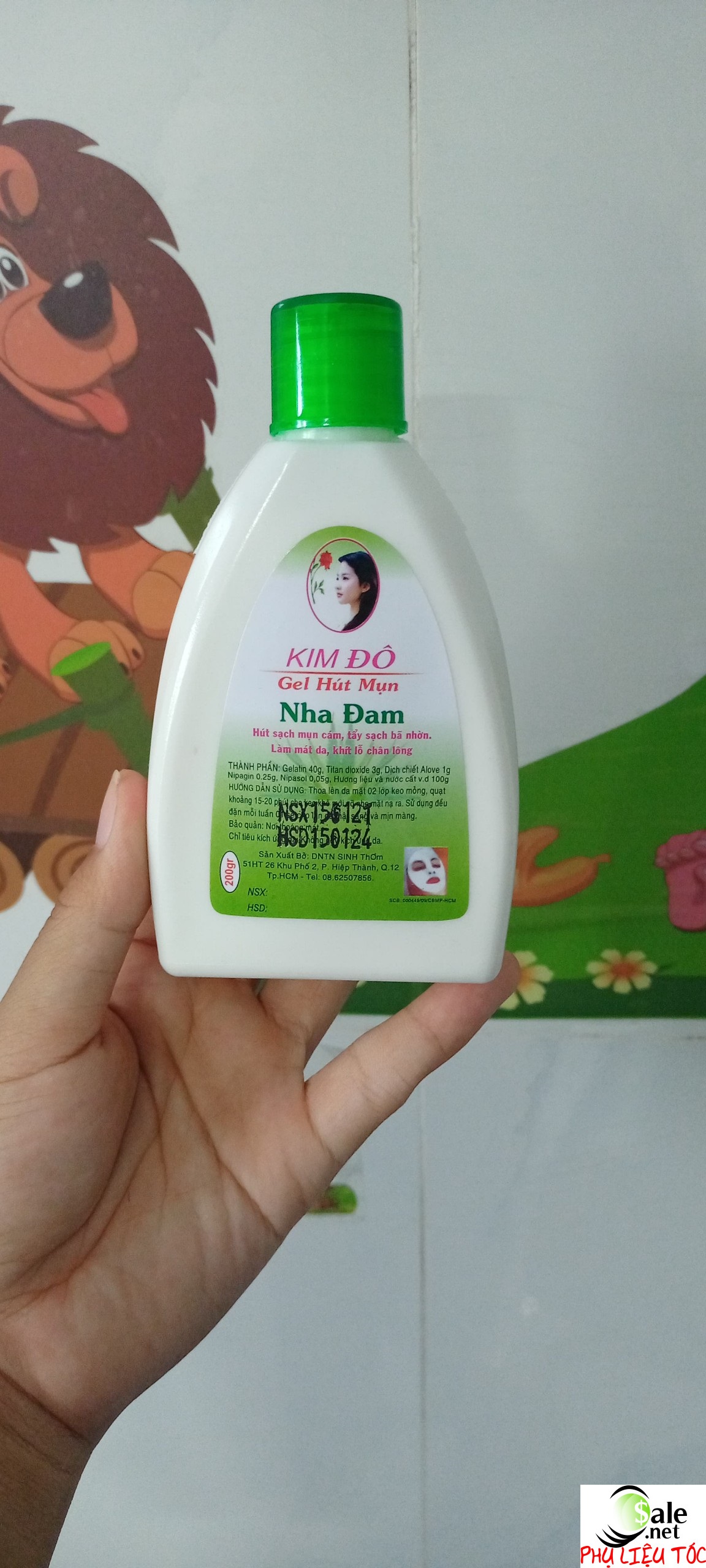 [HCM]Gel hút mụn nha đam Kim Đô