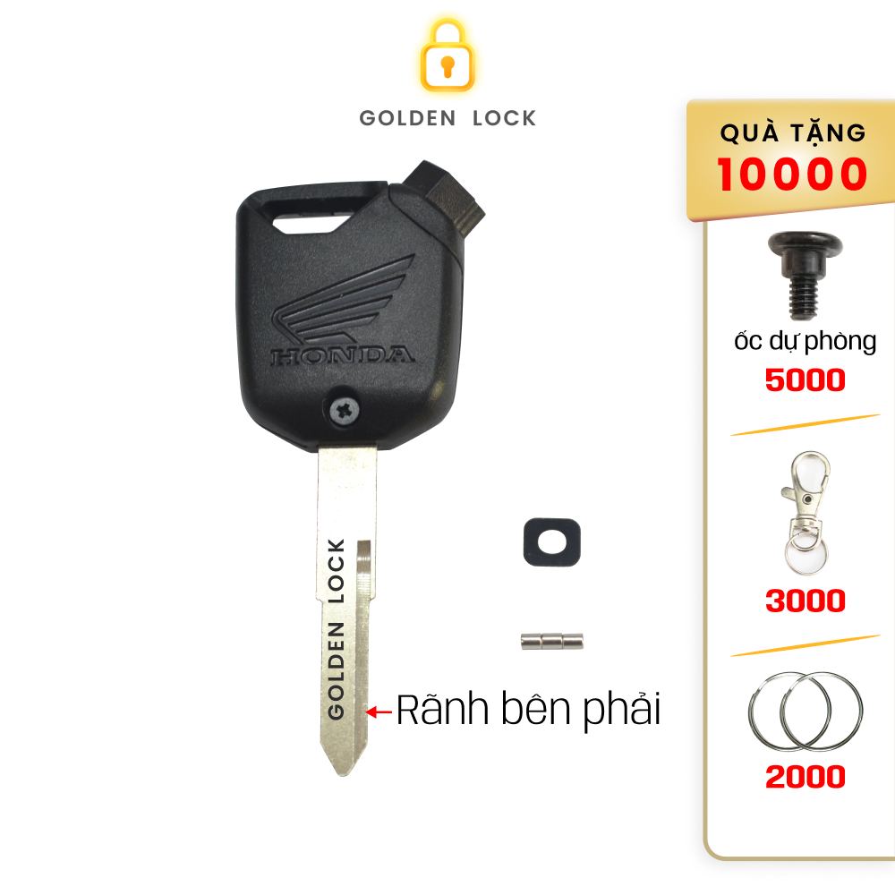 Vỏ remote phôi chìa khóa xe AB, SH việt, SH Mode