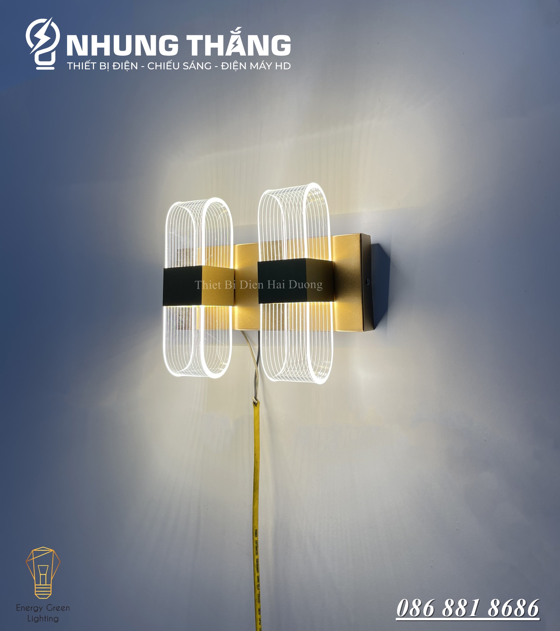 Đèn LED Gắn Tường Retro DT-275 - Trang Trí Trong Nhà , Cầu Thang , Hành Lang - 3 Chế Độ Ánh Sáng - Energy Green Lighting - Bảo Hành 1 Năm - Có Video
