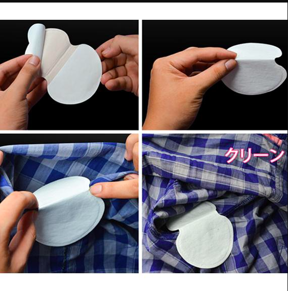 Combo 100 Miếng Dán Khử Mùi Thấm Mồ Hôi Nách