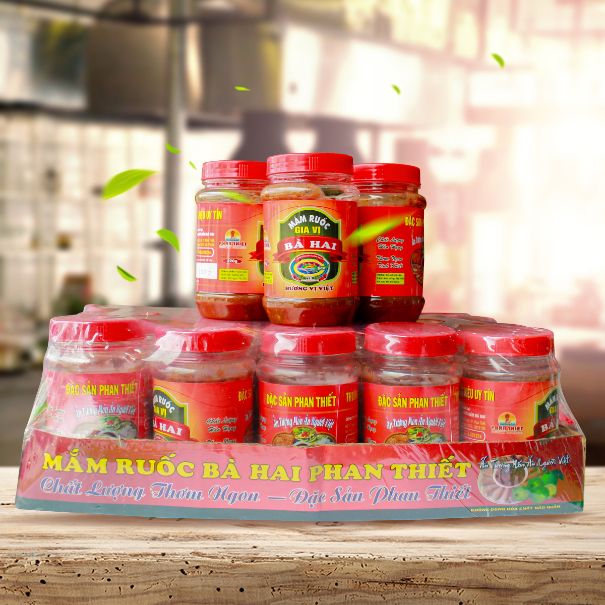 Mắm ruốc gia vị BÀ HAI PHAN THIẾT (hủ lớn 220GR)