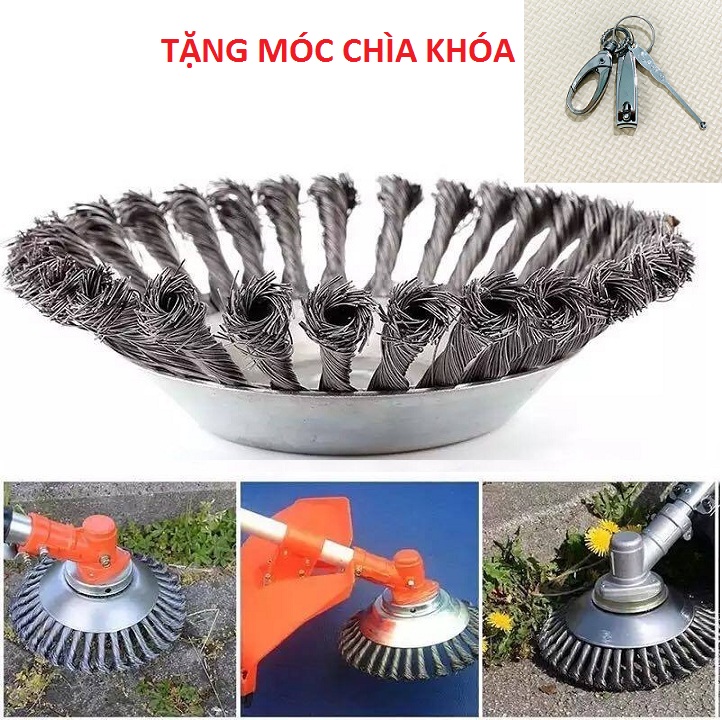 Lưỡi Dao cắt cỏ tận gốc sợi thép siêu bền