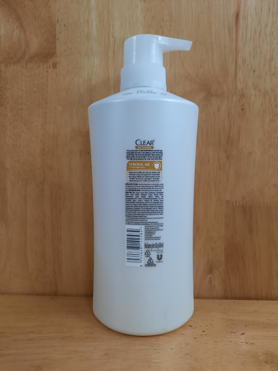 [HCM]Dầu gội Clear Thảo Dược 630g - BACH HÓA HV