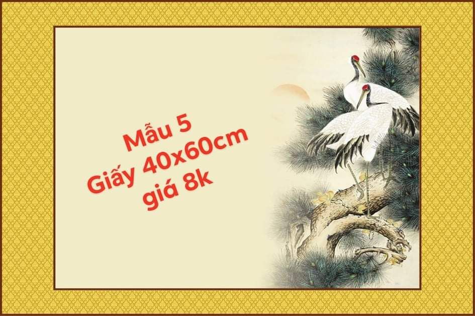 combo 10 tờ Giấy viết thư pháp 40x60cm