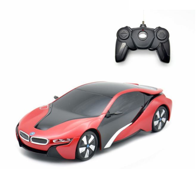 Xe ô tô điều khiển từ xa Rastar BMW I8 tỉ lệ 1:24 sử dụng pin thường